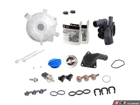 ES#2765946 - 5k0121251hKT1 - Cooling System Refresh Kit - This entry level kit covers the most common failures in the cooling system - Genuine Volkswagen Audi - Volkswagen