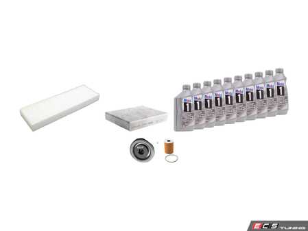 ES#2771119 - 99111KT013000 - ECS Minor Maintenance Kit with Magnetic Drain Plug  - Everything you need to complete your scheduled minor maintenance - Assembled By ECS - Porsche