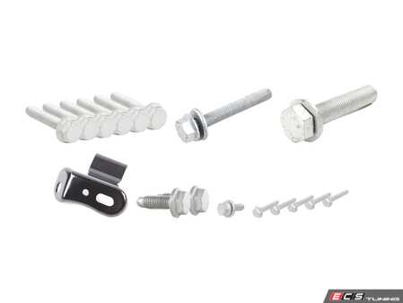 ES#3450266 - 1K0199588AKT1 - ECS Drivetrain Mount Hardware Kit - Every piece of hardware you need to replace all of your drivetrain mounts - Genuine Volkswagen Audi - Volkswagen