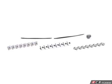 ES#4642569 - 51137363313KT - Roof Rail Retrofit Kit F54 - Used to install the long rails that run front to rear for base bar/cross bars (roof racks) - Genuine MINI - MINI