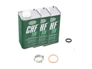 ES#4338163 - chf11s1KT - Power Steering Pump Hardware Kit - Includes 3 liters of fluid and and required seals and hardware to complete the job - Assembled By ECS - Mercedes Benz