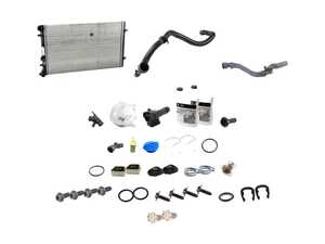 ES#2765671 - 1J0121253ADKT5 - Cooling System Refresh Kit - The most common failure points in your cars cooling system - Assembled By ECS - Volkswagen