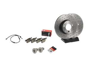 ES#4842805 - b34116792219KT - Brembo Front Brake Service Kit - 312x24mm - Includes everything necessary to replace your front brakes! - Brembo - BMW