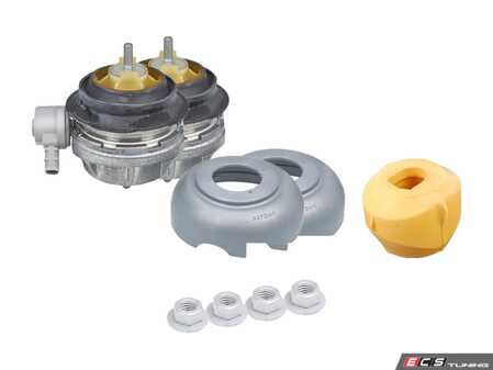 ES#3691594 - 8e0199339ktKT - Engine Mount Kit  - Complete set of engine mounts and hardware to keep vibrations in check - Assembled By ECS - Audi