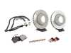 ES#2618940 - 92835104360FOKT - Front Brake Service Kit - Featuring Sebro rotors and Mintex brake pads - Assembled By ECS - Porsche