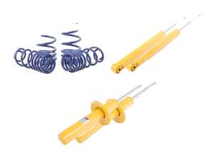 ES#2966513 - 82401279KT - Koni Sport Shocks & H&R Lowering Springs Cup Kit - Improve the way your Audi responds on the road - Assembled By ECS - Audi