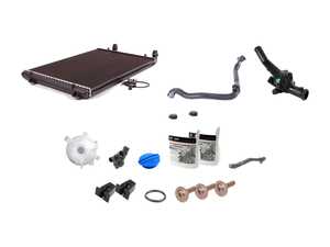 ES#2763714 - 1K0121251CJKT2 -   Cooling System Refresh Kit - This comprehensive kit eliminates the weak spots in your cooling system - Genuine Volkswagen Audi - Volkswagen