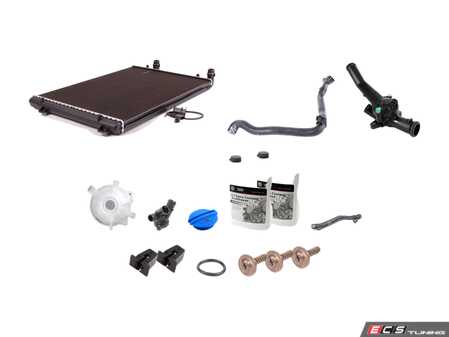 ES#2763714 - 1K0121251CJKT2 -   Cooling System Refresh Kit - This comprehensive kit eliminates the weak spots in your cooling system - Genuine Volkswagen Audi - Volkswagen