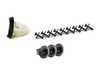 ES#2776968 - 1K5810971AKT1 - Rear Fender Liner Hardware Kit - Complete hardware kit to secure one fender liner - Assembled By ECS - Volkswagen