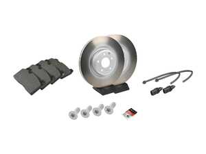 ES#4766504 - 95B615301KKT2 - Front Brake Service Kit - (345x30) - Featuring Genuine Porsche Rotors and, Genuine Pads - Genuine Porsche - Porsche