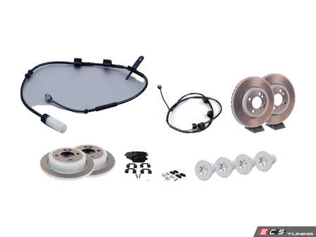ES#4352134 - 34116774985KT9 - Front & Rear Brake Service Kit  - All you need to replace your brake pads and rotors - Genuine MINI - MINI