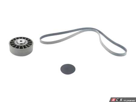 ES#2771087 - 0119978592KT2 - Accessory Belt Kit - Level 1 - Includes Belt Tensioner Pulley, Belt, And Hardware - Assembled By ECS - Mercedes Benz