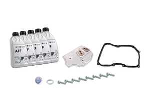 ES#3076100 - 09G325429KT4 -  6 - Speed automatic transmission service kit - without Service Tool - Includes genuine OEM fluid, filter and a pan gasket for a complete service. - Genuine Volkswagen Audi - Volkswagen