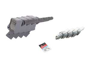 ES#3690811 - 06j905110kktKT - Ignition Service Kit - Includes four Beru coil packs and NGK revision spark plugs - Assembled By ECS - Audi