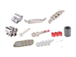 ES#2695418 - 18107549447KT - Exhaust Installation Kit - Includes mounting hardware and gaskets. - Genuine BMW - BMW