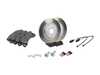ES#4658196 - 95B615301MKT1 - Front Brake Service Kit - Featuring Genuine Porsche rotors, and Genuine Porsche pads - Genuine Porsche - Porsche
