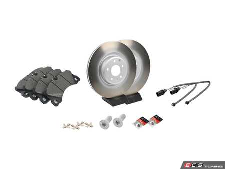 ES#4658196 - 95B615301MKT1 - Front Brake Service Kit - Featuring Genuine Porsche rotors, and Genuine Porsche pads - Genuine Porsche - Porsche