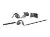 ES#2877645 - 3c8805977aKT - Front Fender Liner Kit - Everything in one kit needed to repair or replace your broken or missing front fender liners. - Genuine Volkswagen Audi - Volkswagen
