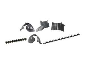 ES#2877645 - 3c8805977aKT - Front Fender Liner Kit - Everything in one kit needed to repair or replace your broken or missing front fender liners. - Genuine Volkswagen Audi - Volkswagen