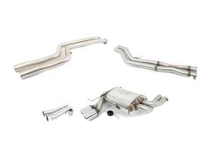 ES#3698620 - 789006KT - Supersprint Exhaust System - Cat Back - Includes Section 1, Section 2, and Muffler - Supersprint - BMW