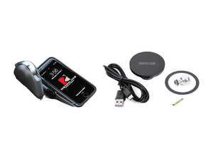ES#4714748 - PM70.03 - ExactFit Magnetic Phone Mount 991/981 - Center Console Mount With MagSafe Wireless Charger Kit - Safely & securely mount your cell phone, and Upgrade your Rennline phone mount with wireless charging capabilities! - Rennline - Porsche