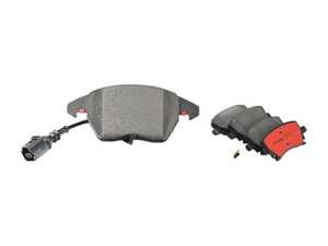 ES#4492405 - 3C0698151A2KT - Front & Rear Premium Ceramic Brake Pad Kit - Brembo NAO Ceramic pads are designed to deliver improved comfort and reduced pad wear - Brembo - Audi