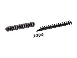 ES#2776625 - 5K0810971CKT1 - Rear Fender Liner Hardware - Replace the fender liner hardware on both sides of your rear fenders - Assembled By ECS - Volkswagen
