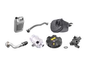 ES#3659141 - 11518635092KT - Cooling System Refresh Kit - Everything you need to service your cooling system with OE BMW components. - Genuine BMW - BMW