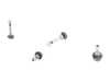 ES#4691396 - 99734307004KT1 - Porsche Stabilizer Bar Link Kit - This kit fits the Front & Rear Sway Bars, Two (2) Kits Required Per Vehicle - Lemforder - Porsche