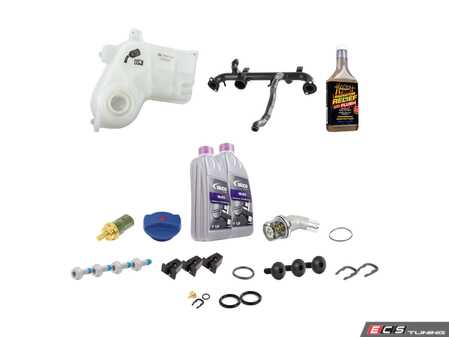 ES#2762201 - 06C121085HKT1 - Cooling System Refresh Kit - Level 3 - Replace critical cooling system components and perform a proper coolant system flush! - Assembled By ECS - Audi