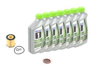 ES#4830121 - 27018001091KT2 - M264 Mobil 1 Oil Service Kit (0w-20) - Includes Hengst filter and Mobil 1 229.71 Spec oil - Assembled By ECS - Mercedes Benz