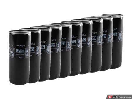 ES#2562254 - 077115561GKT2 - Oil Filter - Pack Of 10 - Stock up for future maintenance and save! - Assembled By ECS - Audi