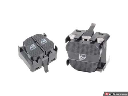 ES#2770094 - 1H095985501CKT - Window Switch Kit - Complete 2 door window switch kit - Assembled By ECS - Volkswagen