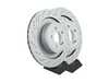 ES#4014016 - 2124230412KT2 - Rear Brake Rotors - Pair - Does not include new rotor securing screws - Zimmermann - Mercedes Benz