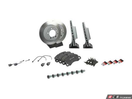 ES#4674571 - 9Y0615301KT1 - Front & Rear Brake Service Kit - Featuring Genuine Porsche Rotors, and Genuine Porsche Pads - Genuine Porsche - Porsche