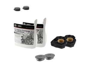 ES#2972975 - 1K0121367MKT1 - Radiator Installation Kit - Upper and lower mounts plus genuine G12Evo coolant - Genuine Volkswagen Audi - Volkswagen