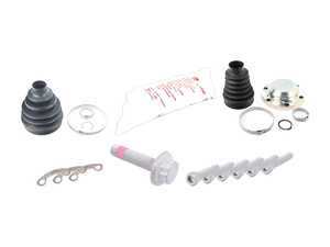 ES#3690859 - 1k0407357dKT - CV Joint Refresh Kit - Includes both boots and hardware to service one axle. - Genuine Volkswagen Audi - Volkswagen