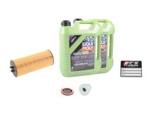 ES#4758773 - 2781800009KT7 - M178 Liqui Moly Molygen Oil Service Kit (5w-40) - Includes Hengst filter and Liqui Moly Molygen New Generation MB 229.5 Spec oil - Assembled By ECS - Mercedes Benz