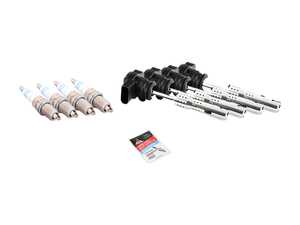 ES#2569507 - 0242240627KT - Ignition Service Kit - Includes four Karlyn coil packs and four Bosch spark plugs - Assembled By ECS - Audi