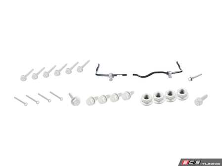 ES#3691118 - 5q0411303qKT - Front Sway Bar & Installation Kit  - Includes the standard sway bar with installation hardware - Genuine Volkswagen Audi - Audi