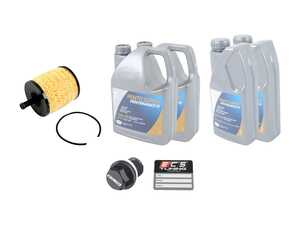 ES#3184734 - 07Z115562KT3 - Oil Service Kit - With ECS Magnetic Drain Plug - Includes Genuine oil filter and Pentosin 5w-30 oil - Assembled By ECS - Volkswagen