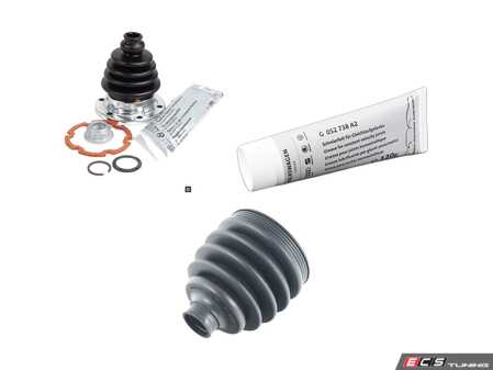 ES#2954024 - 357498099EKT2 - Front Inner & Outer CV Joint Refresh Kit - Left - Why risk tearing the same axle out twice? - Genuine Volkswagen Audi - Volkswagen