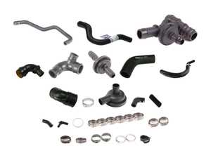 ES#2219683 - 06A103213AM - Emissions Service Kit - Don't let a clogged PCV system ruin your engine - Assembled By ECS - Audi