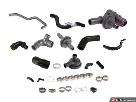 ES#2219683 - 06A103213AM - Emissions Service Kit - Don't let a clogged PCV system ruin your engine - Assembled By ECS - Audi