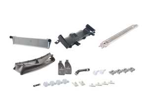 ES#2575641 - 99710603702KT19 - Center Radiator Kit For Cars With PDK Transmission - Keep engine temperatures down with an additional radiator - Assembled By ECS - Porsche