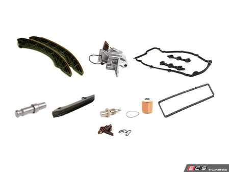 ES#4070884 - 11317838675kt5KT - Timing Chain Kit - Everything needed to get the job done using genuine BMW components. - Assembled By ECS - BMW