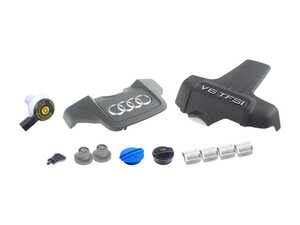 ES#2762272 - 06E103927KKT - Engine Cover Kit - Clean up your engine bay with new covers 7 caps! - Genuine Volkswagen Audi - Audi