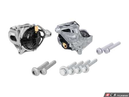 ES#4821270 - 4M0199372GLKT1 - Engine Mount With Installation Kit  - Includes genuine mounts and required hardware! - Assembled By ECS - Audi