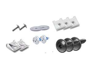 ES#2804069 - WHT005296KT - Front Belly Pan Installation Hardware Kit - Don't allow your belly pan to drag across the ground - Genuine Volkswagen Audi - Audi