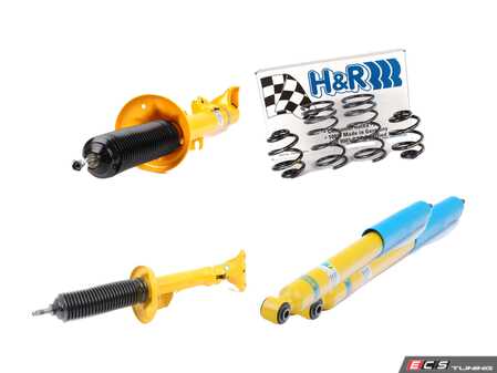 ES#248694 - 29910-bsc - Cup Kit - H&R Sport/Bilstein B8 - Remove the stock wallow and wheel gap from your M3. - Assembled By ECS - BMW